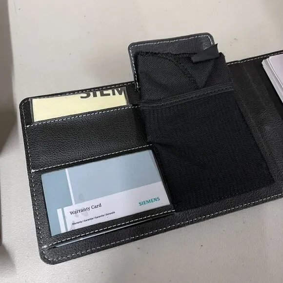 Siemens miniTek Wireless Enhancement System Carrying Case Booklets NO DEVICE